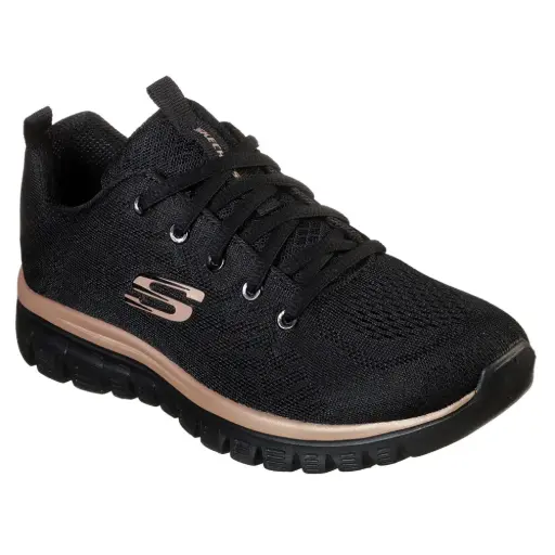 Skechers 12615-BKRG / fekete